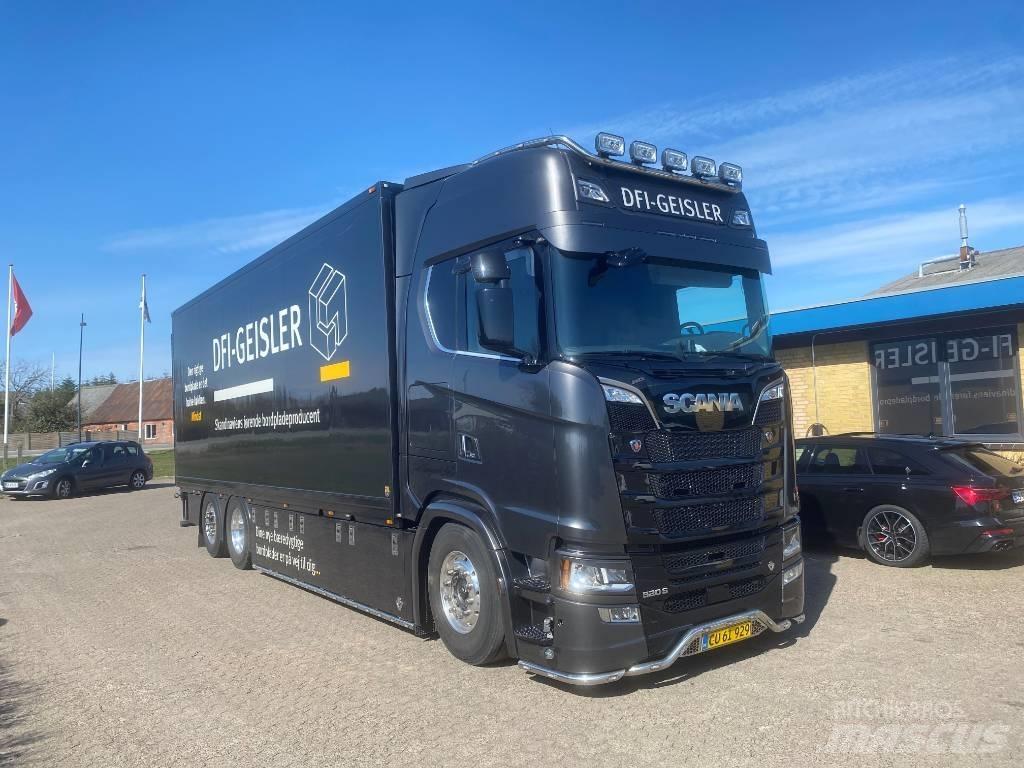 Scania S 520 Skříňová nástavba