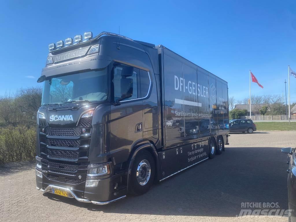 Scania S 520 Skříňová nástavba