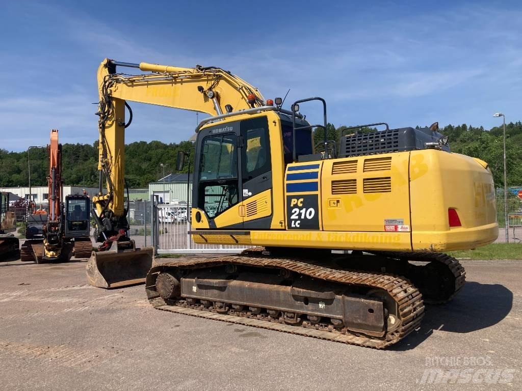 Komatsu PC 210 LC-11 Pásová rýpadla
