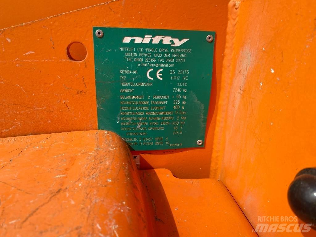 Niftylift HR 17NE Kloubové plošiny
