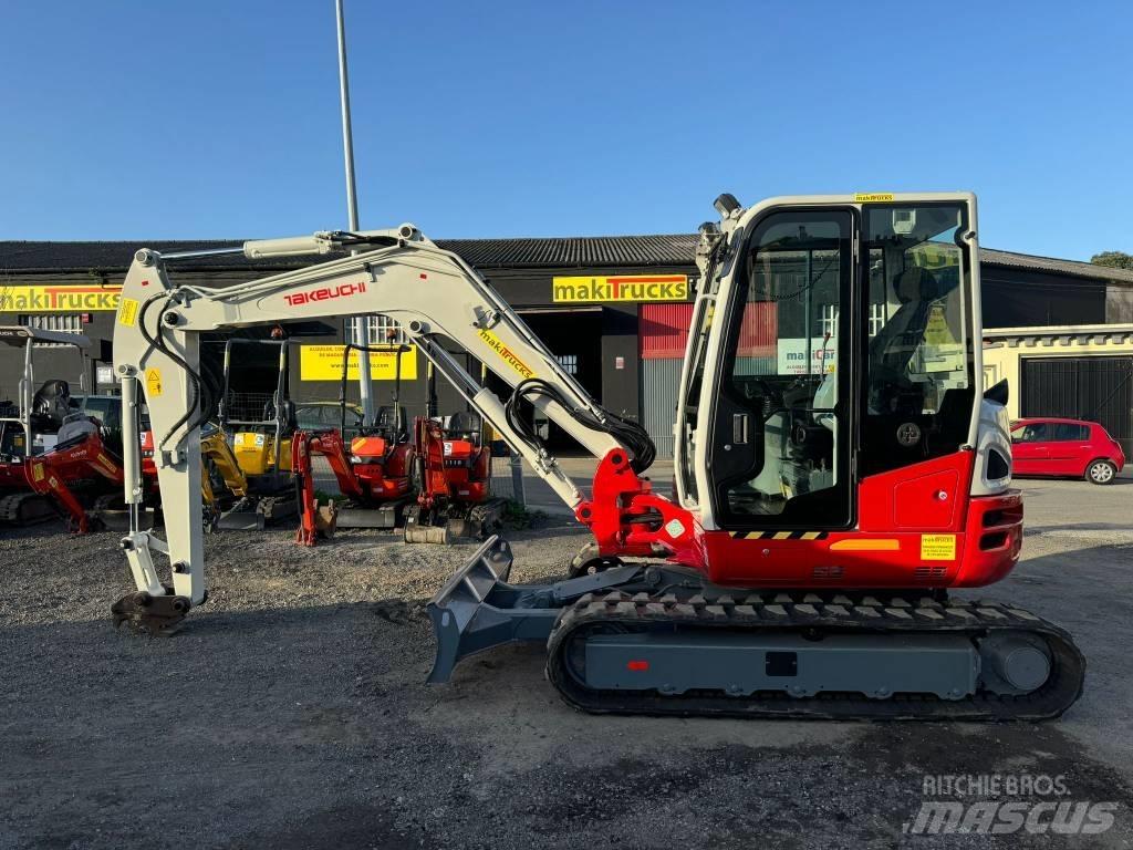 Takeuchi TB 260 Mini rýpadla < 7t