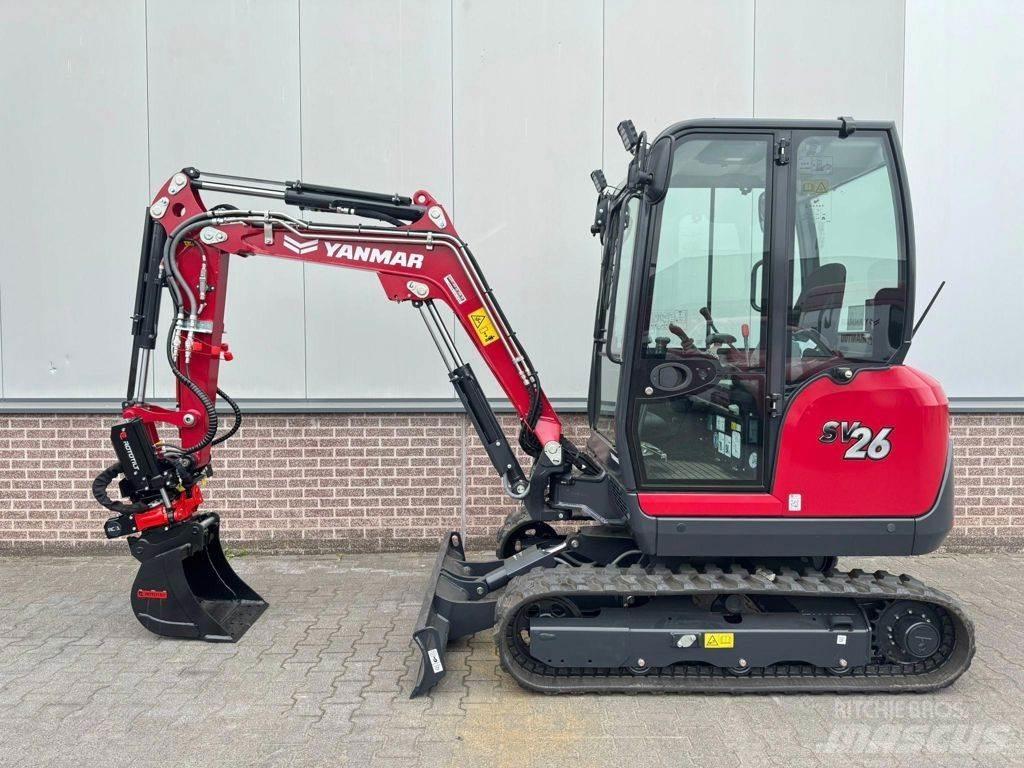 Yanmar SV26 Mini rýpadla < 7t