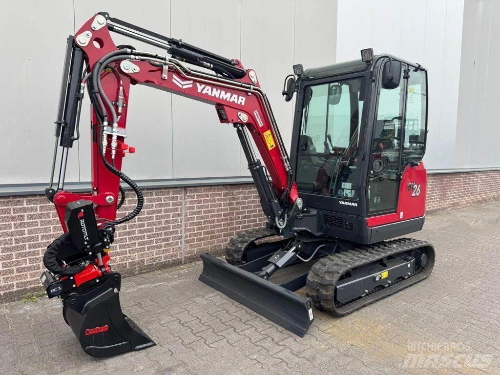 Yanmar SV26 Mini rýpadla < 7t