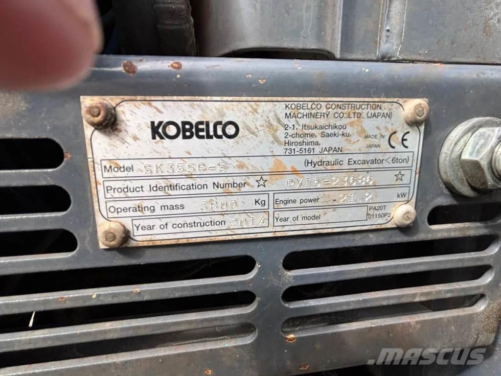 Kobelco SK35SR-5 Mini rýpadla < 7t