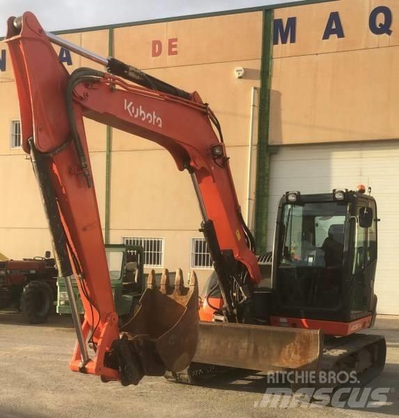 Kubota KX 080-4 Midi rýpadla 7t - 12t