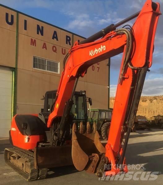 Kubota KX 080-4 Midi rýpadla 7t - 12t