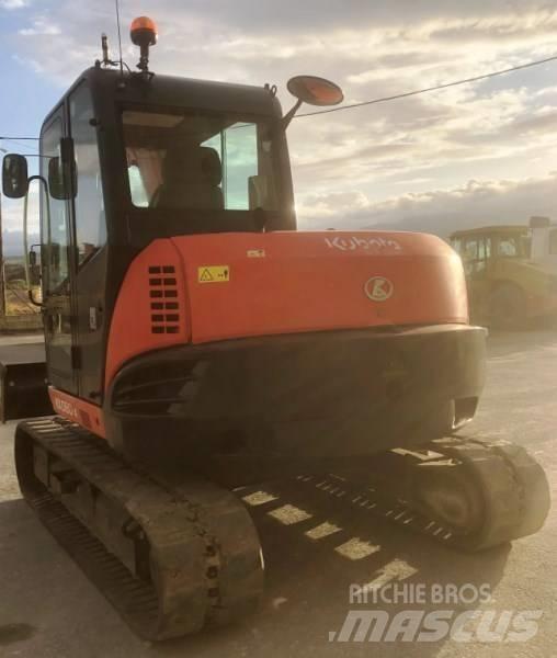 Kubota KX 080-4 Midi rýpadla 7t - 12t