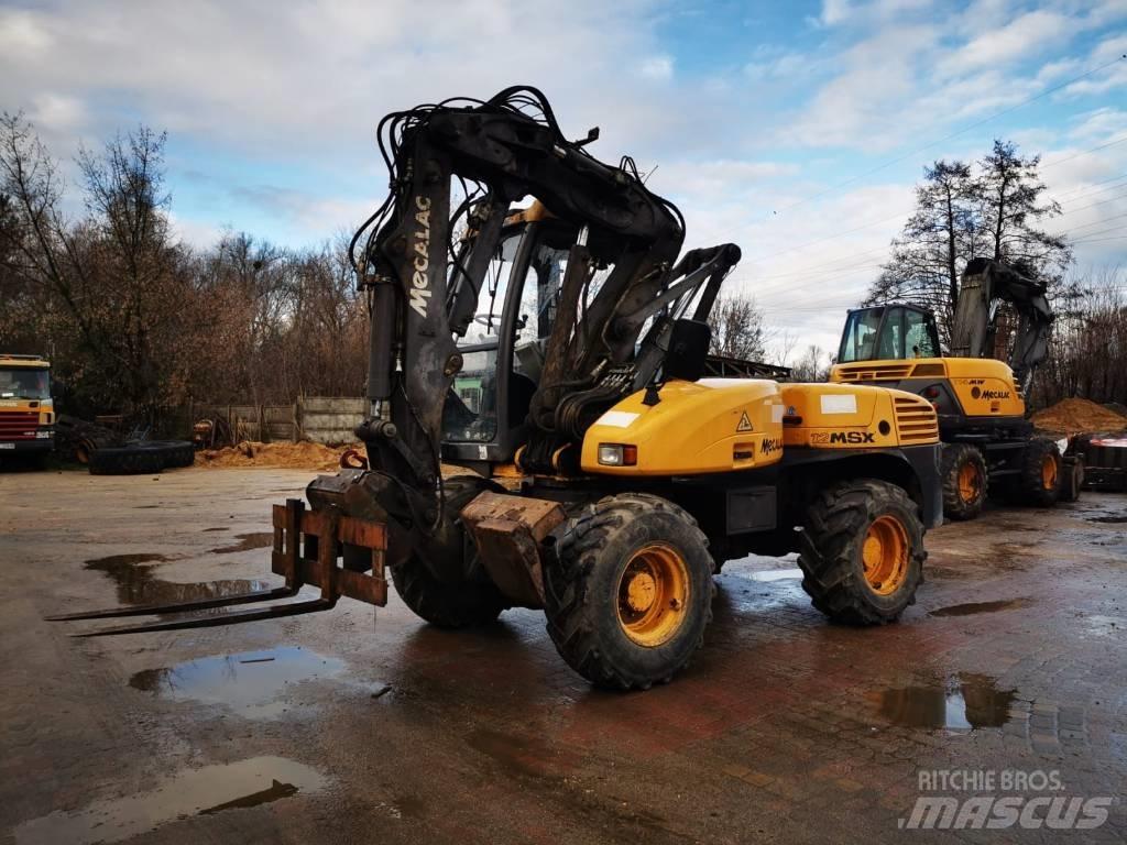 Mecalac 12 M SX Kolová rýpadla