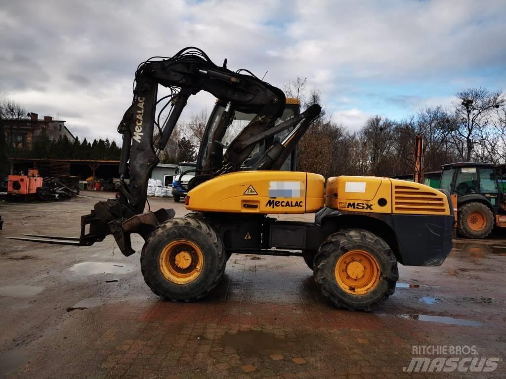 Mecalac 12 M SX Kolová rýpadla
