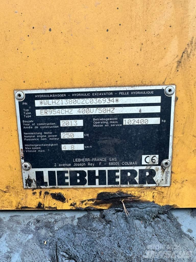 Liebherr ER 954C Stroje pro manipulaci s odpadem