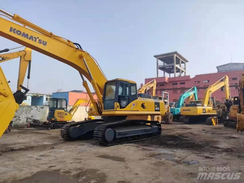 Komatsu PC 400 Pásová rýpadla