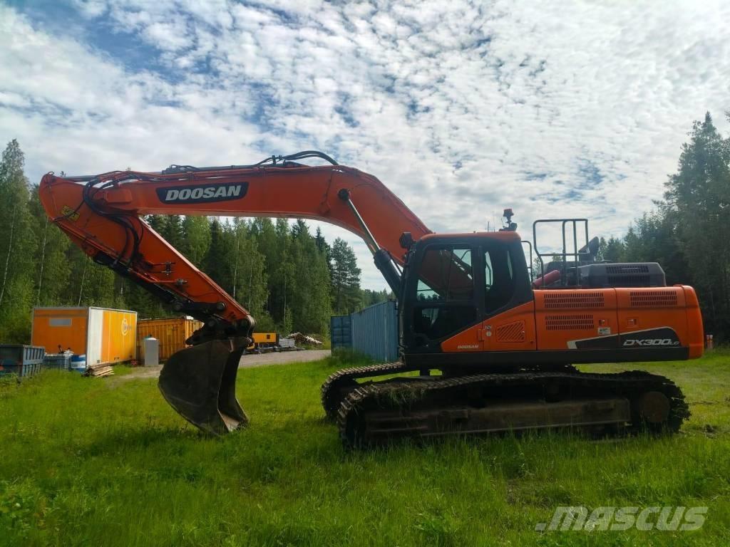 Doosan DX 300 LC Pásová rýpadla