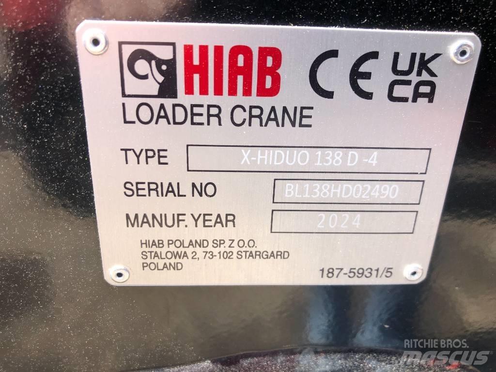HIAB X-HiDuo 138 D-4 Nakládací jeřáby