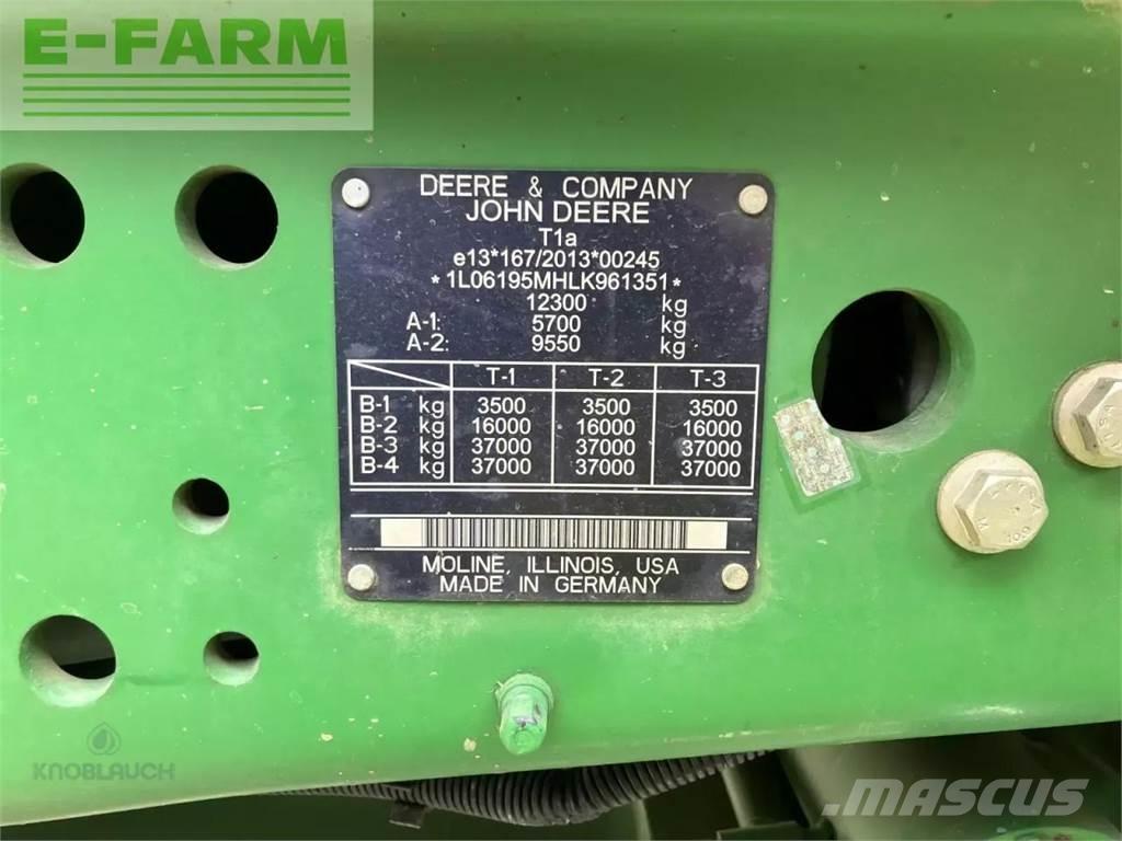 John Deere 6195m Traktory
