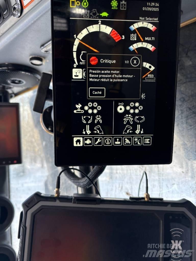Tigercat 822d Kácecí harvestory