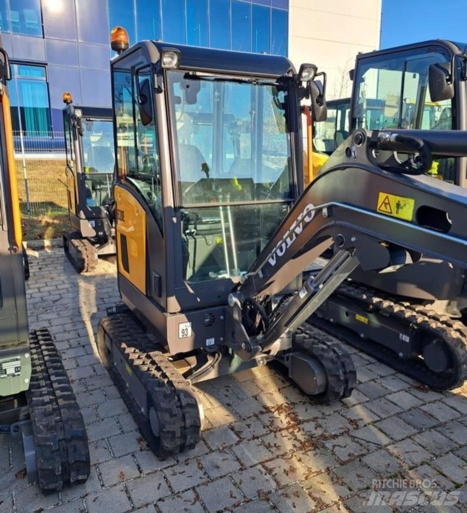 Volvo EC 20 E Mini rýpadla < 7t