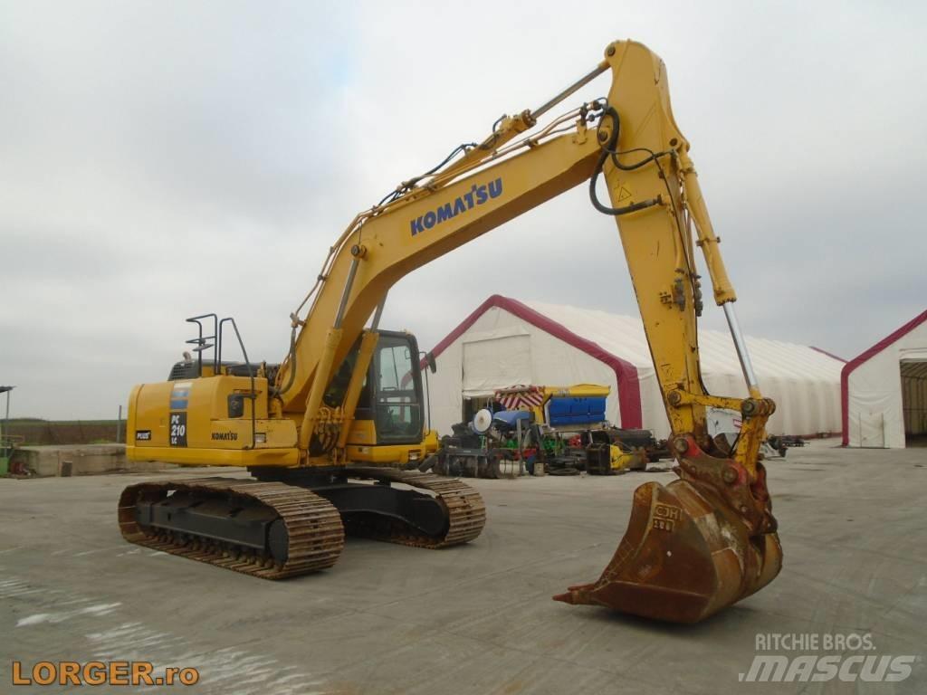 Komatsu PC210LC-10 Pásová rýpadla