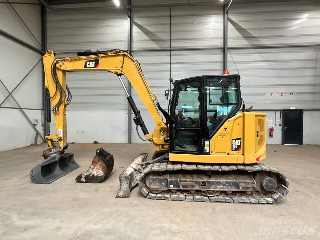 CAT 308  CR Midi rýpadla 7t - 12t
