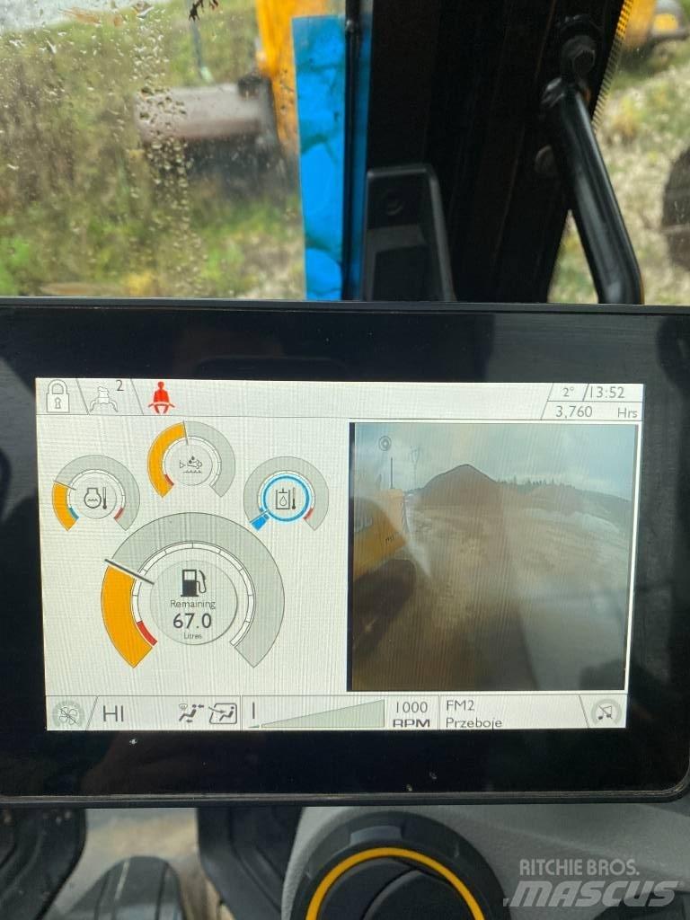 JCB 220 XL Pásová rýpadla