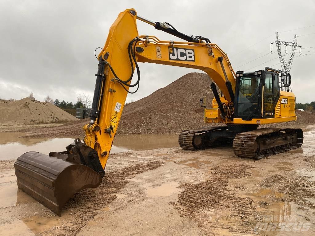 JCB 220 XL Pásová rýpadla