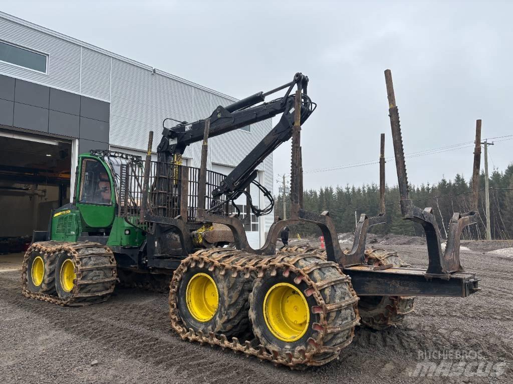 John Deere 1210 E Vyvážecí traktory
