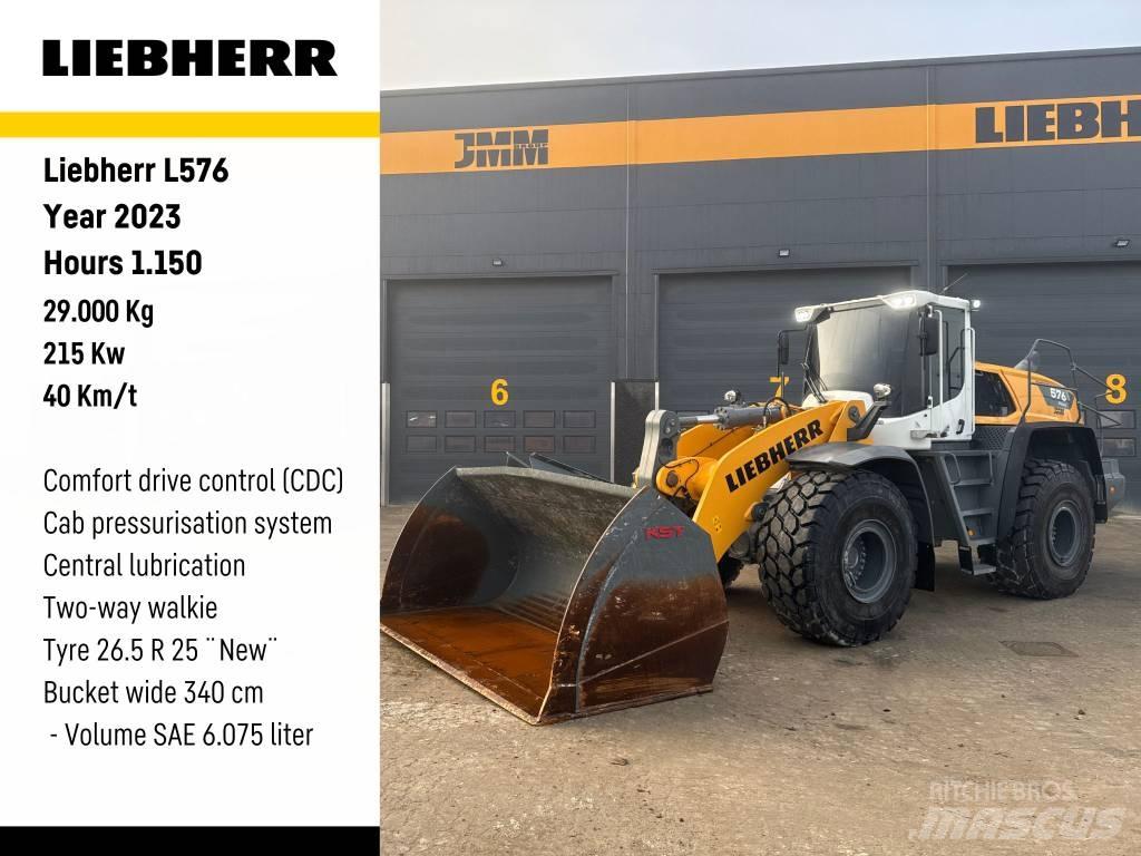 Liebherr L 576 Kolové nakladače
