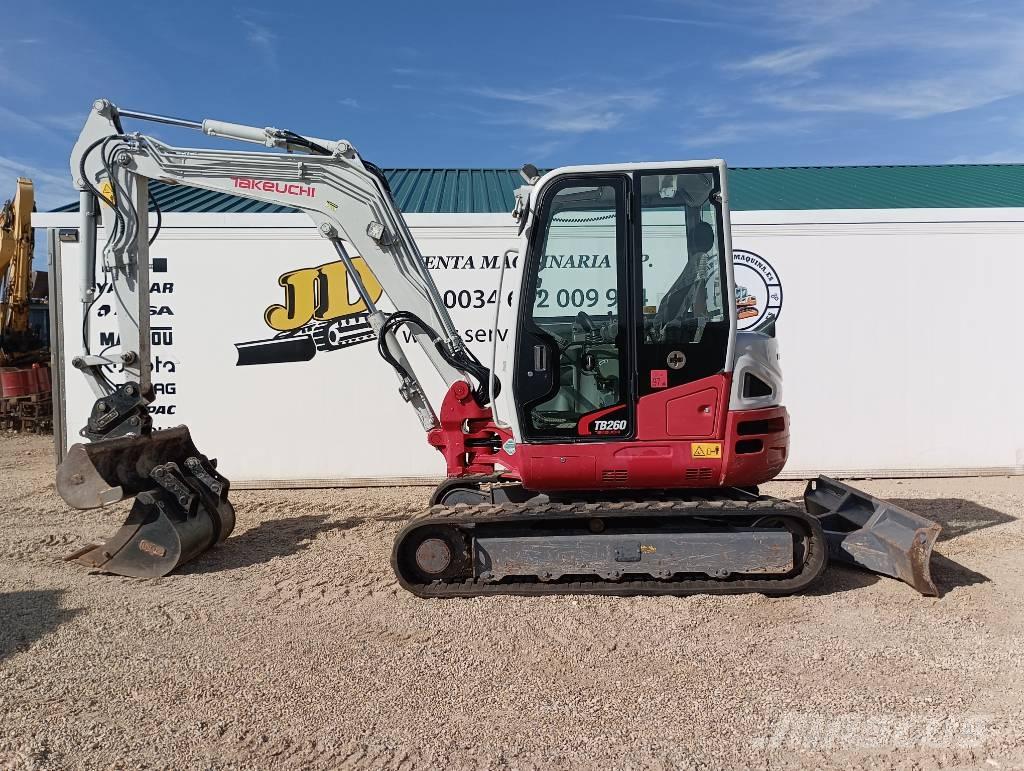 Takeuchi TB 260 Mini rýpadla < 7t