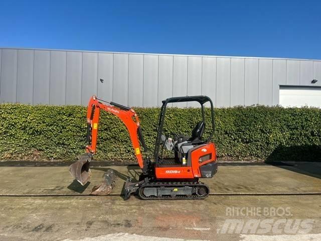 Kubota KX 019-4 Mini rýpadla < 7t