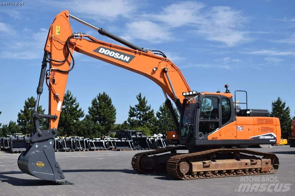 Doosan DX 255 LC-7 Pásová rýpadla