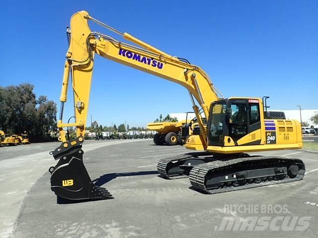 Komatsu PC240LC-11 Pásová rýpadla