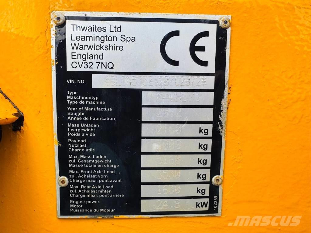 Thwaites MACH 573 Vyklápěcí dempry