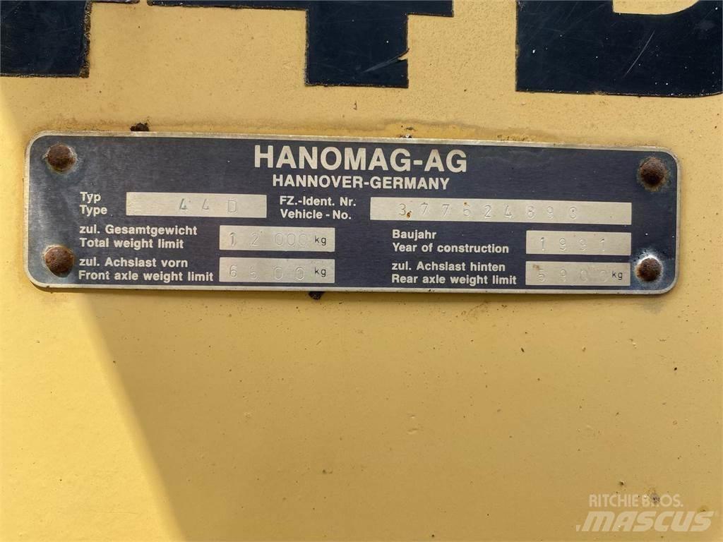 Hanomag 44D Kolové nakladače