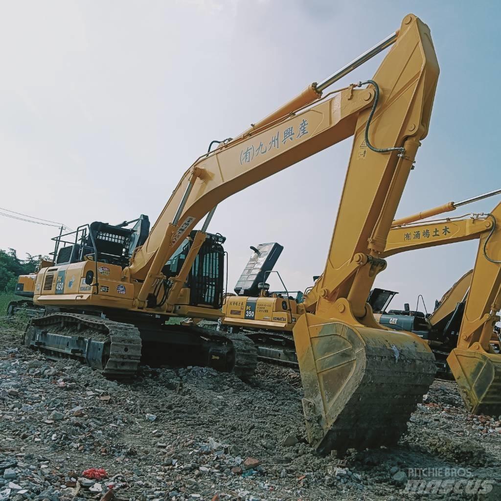 Komatsu PC 450-8 Pásová rýpadla