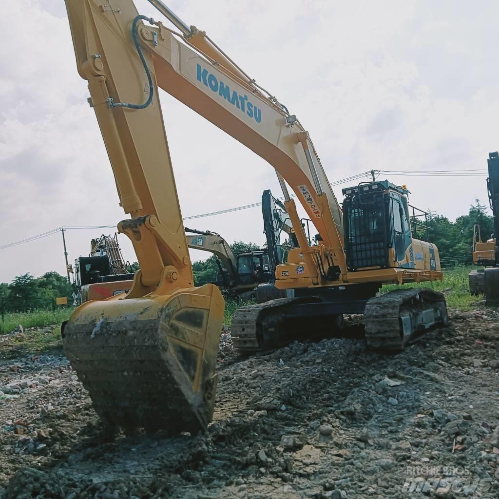 Komatsu PC 450-8 Pásová rýpadla