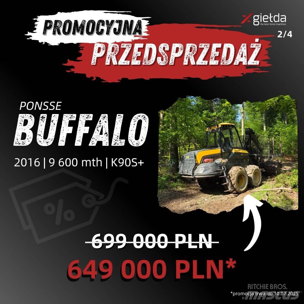 Ponsse Buffalo Vyvážecí traktory