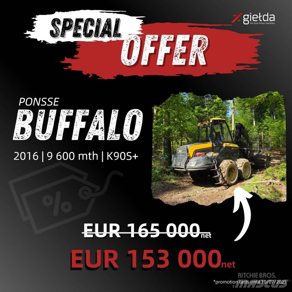 Ponsse Buffalo Vyvážecí traktory