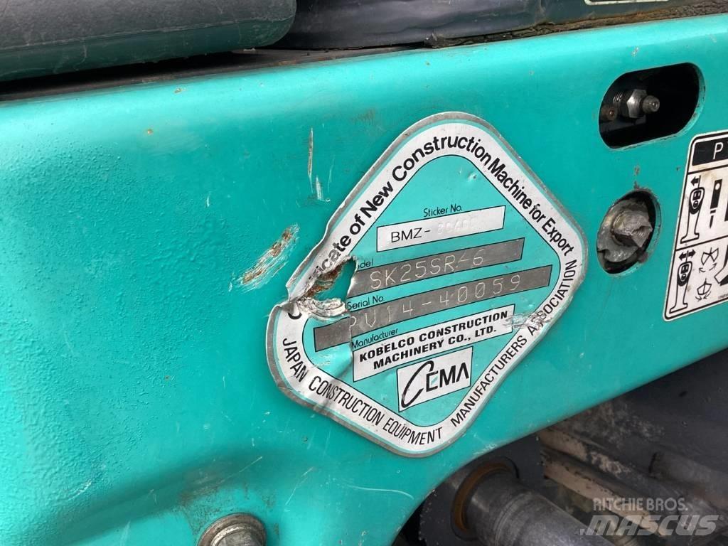 Kobelco SK25SR-6 Mini rýpadla < 7t