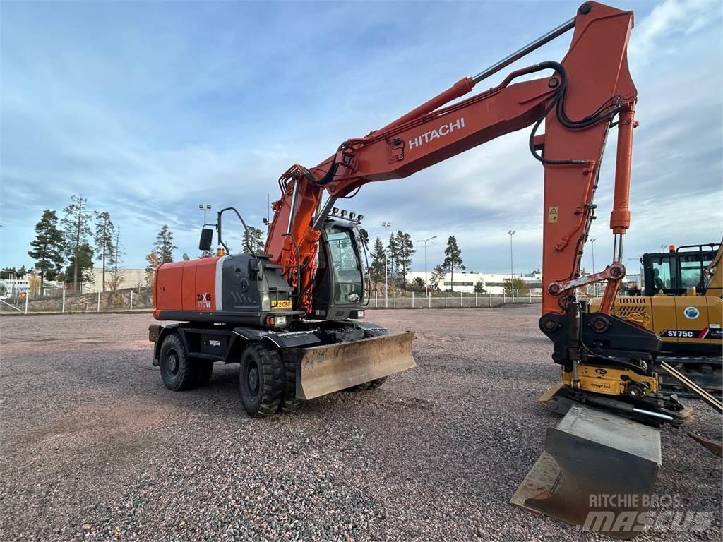 Hitachi ZX 170W-3 Kolová rýpadla