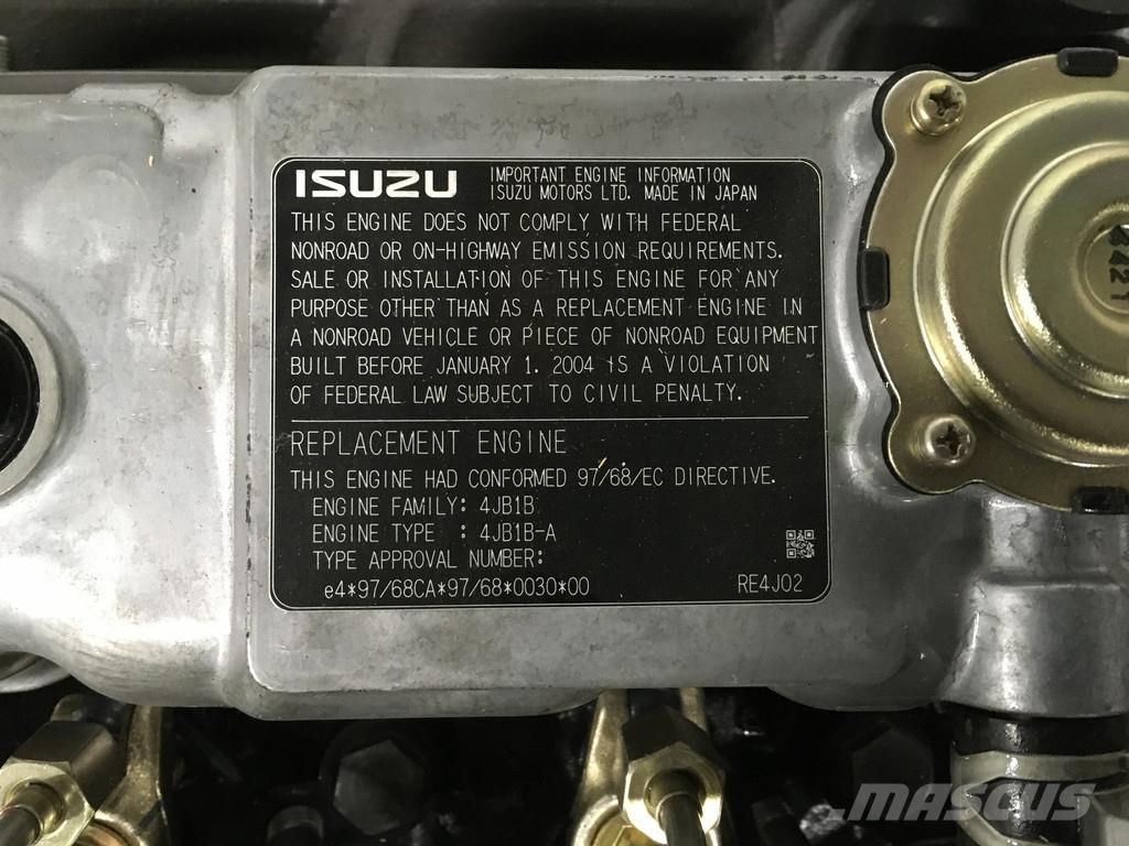 Isuzu 4JB1B-A NEW Stavebnictví - ostatní