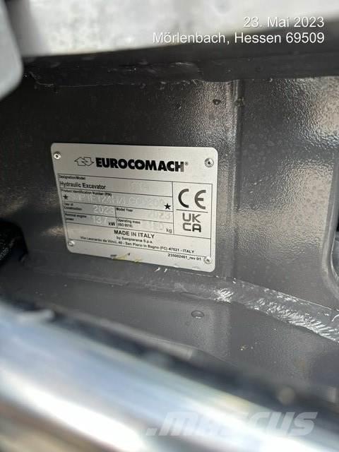 Eurocomach 19TR Mini rýpadla < 7t