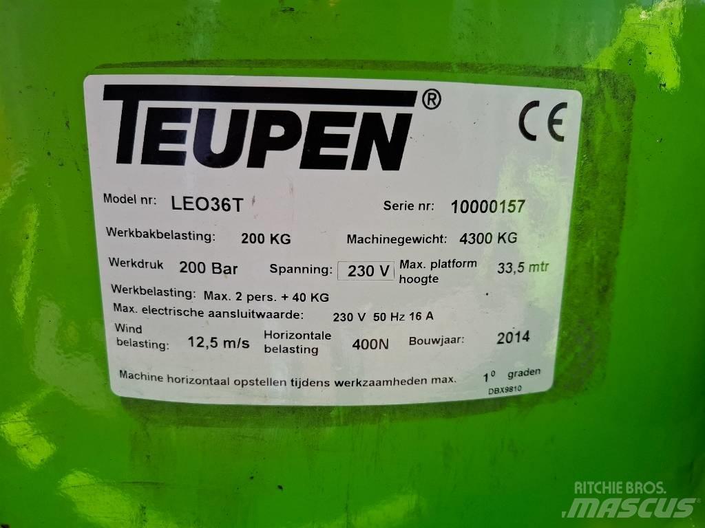 Teupen LEO36T Teleskopické plošiny