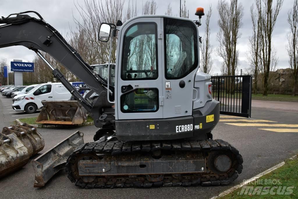 Volvo ECR 88 D Midi rýpadla 7t - 12t