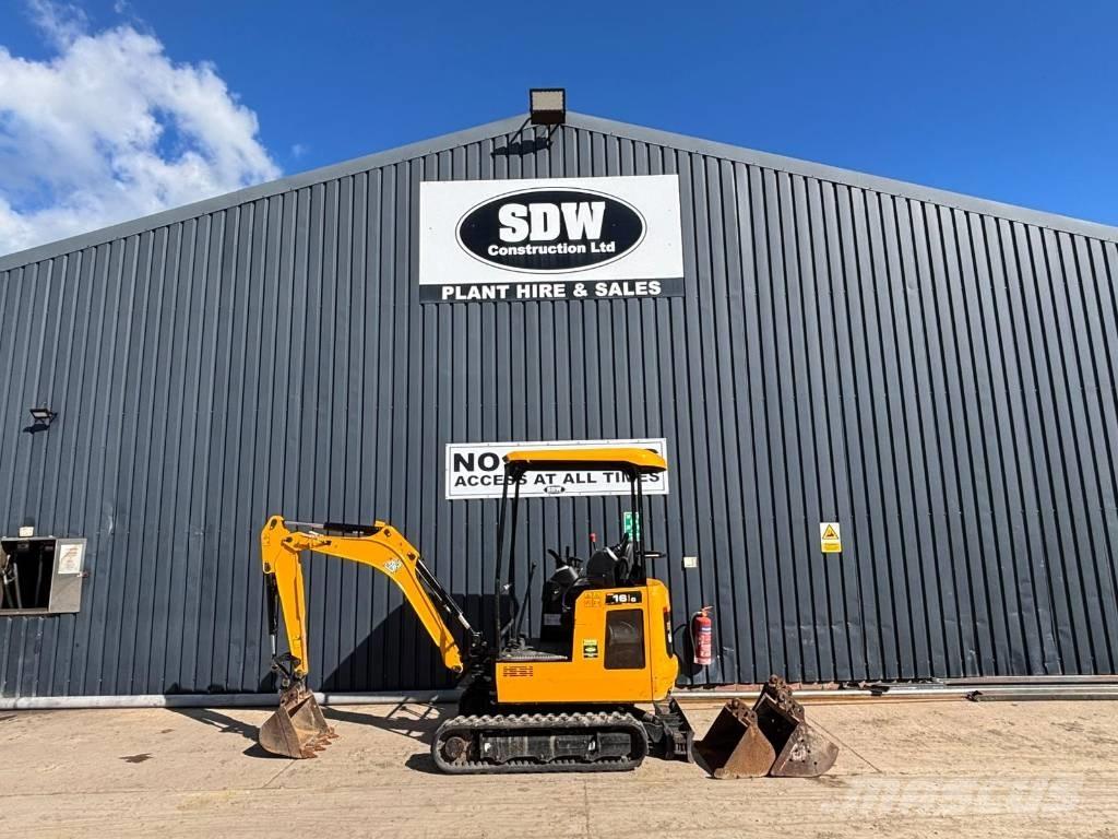 JCB 16 C Mini rýpadla < 7t