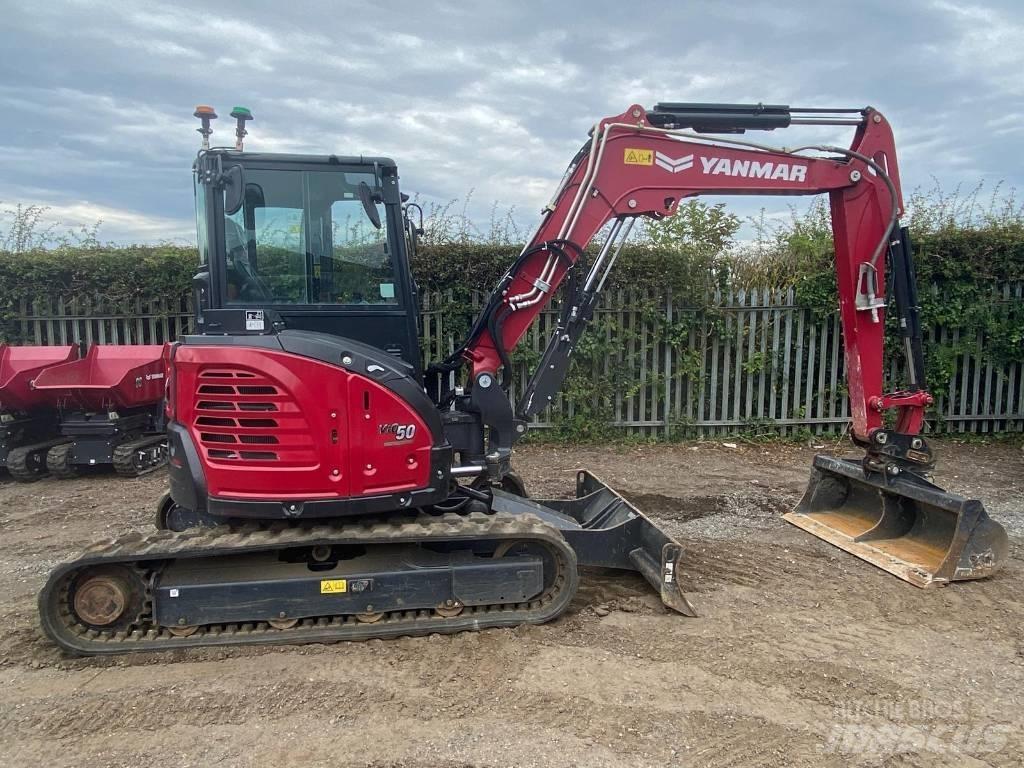 Yanmar Vio 50-6B Mini rýpadla < 7t