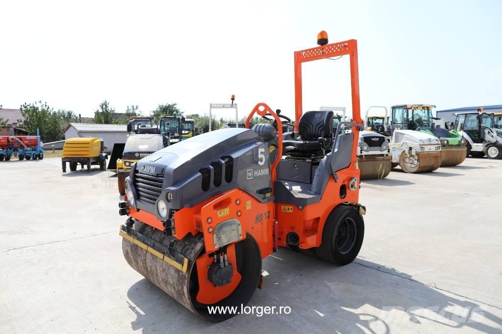 Hamm HD 12 VT Kombinované válce