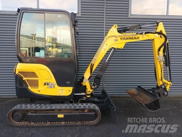 Yanmar sv22 Mini rýpadla < 7t