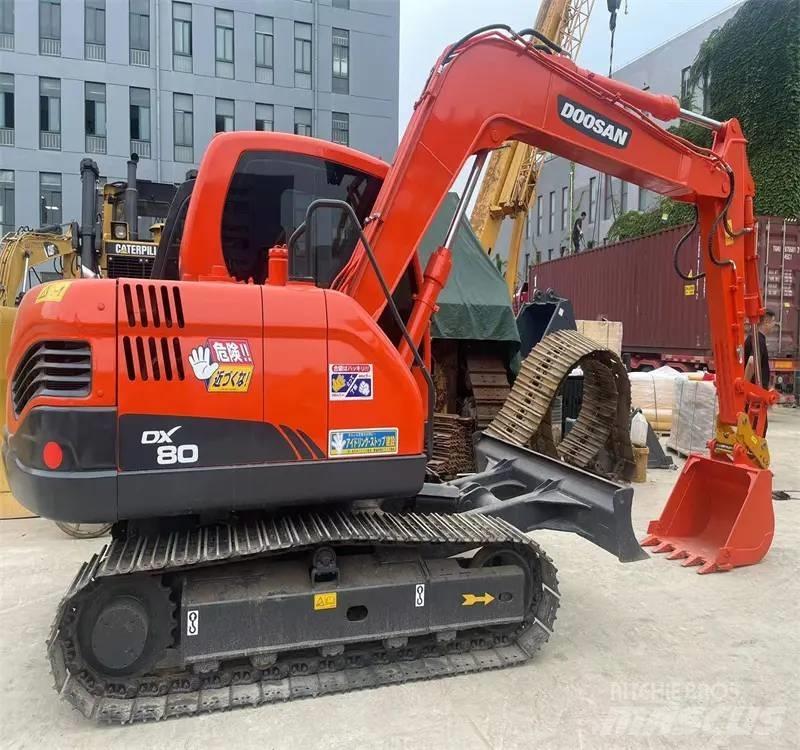 Doosan DX80 Midi rýpadla 7t - 12t