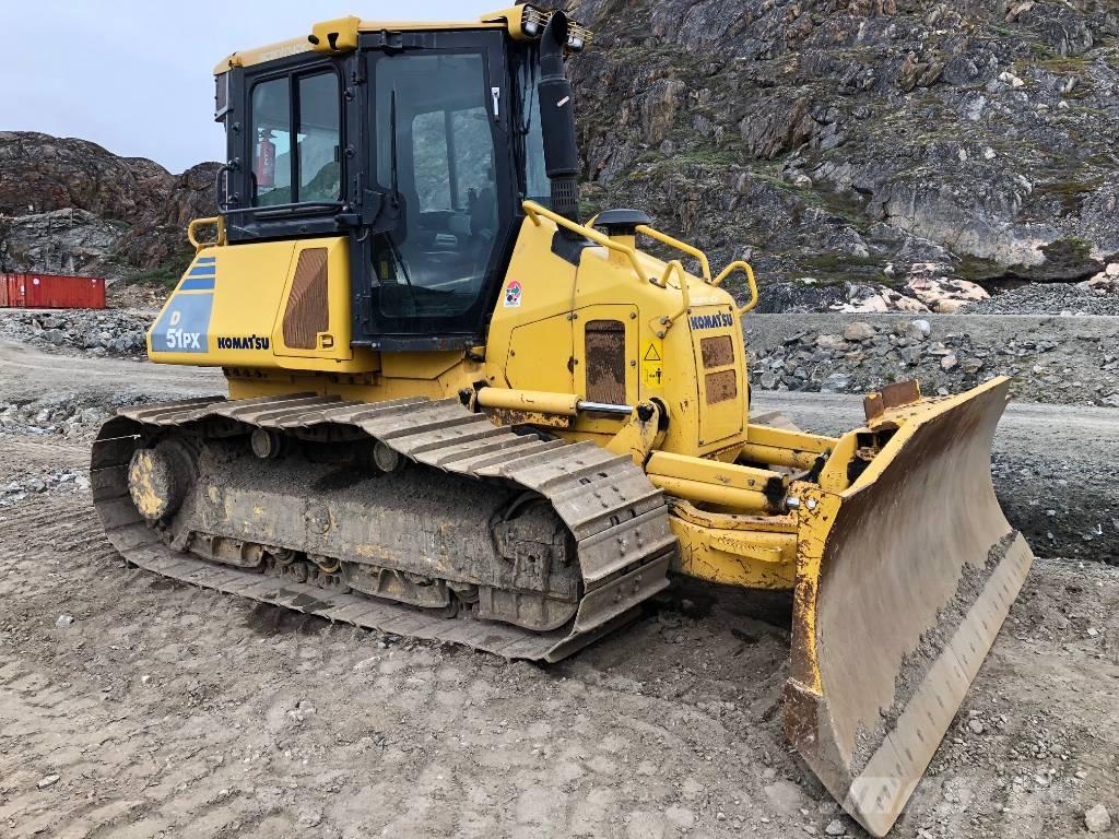 Komatsu D 51 PX-22 Pásové dozery