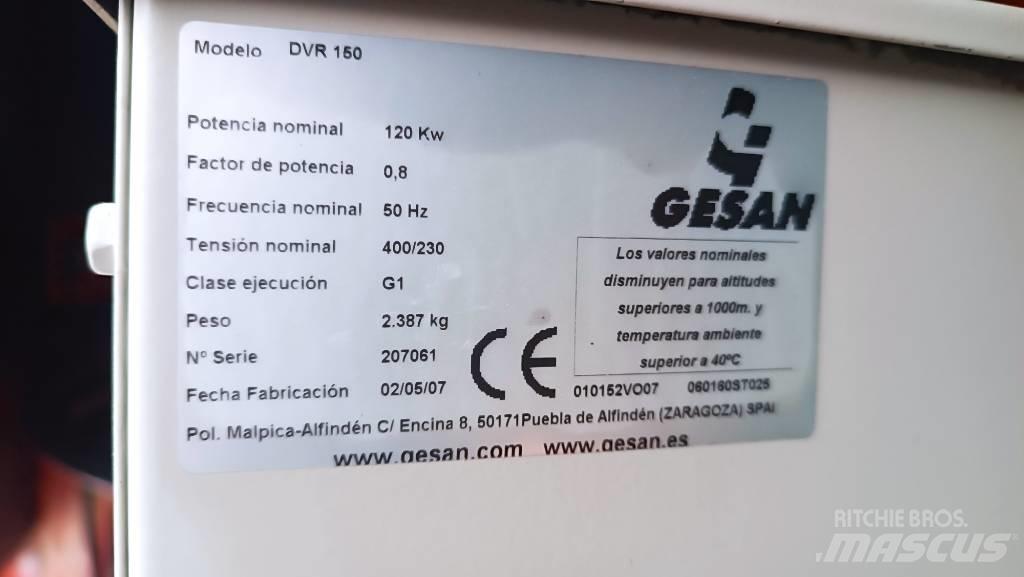 Gesan DVR 150 Naftové generátory