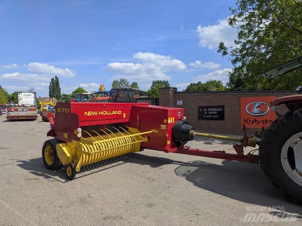New Holland 575 Lis na hranaté balíky